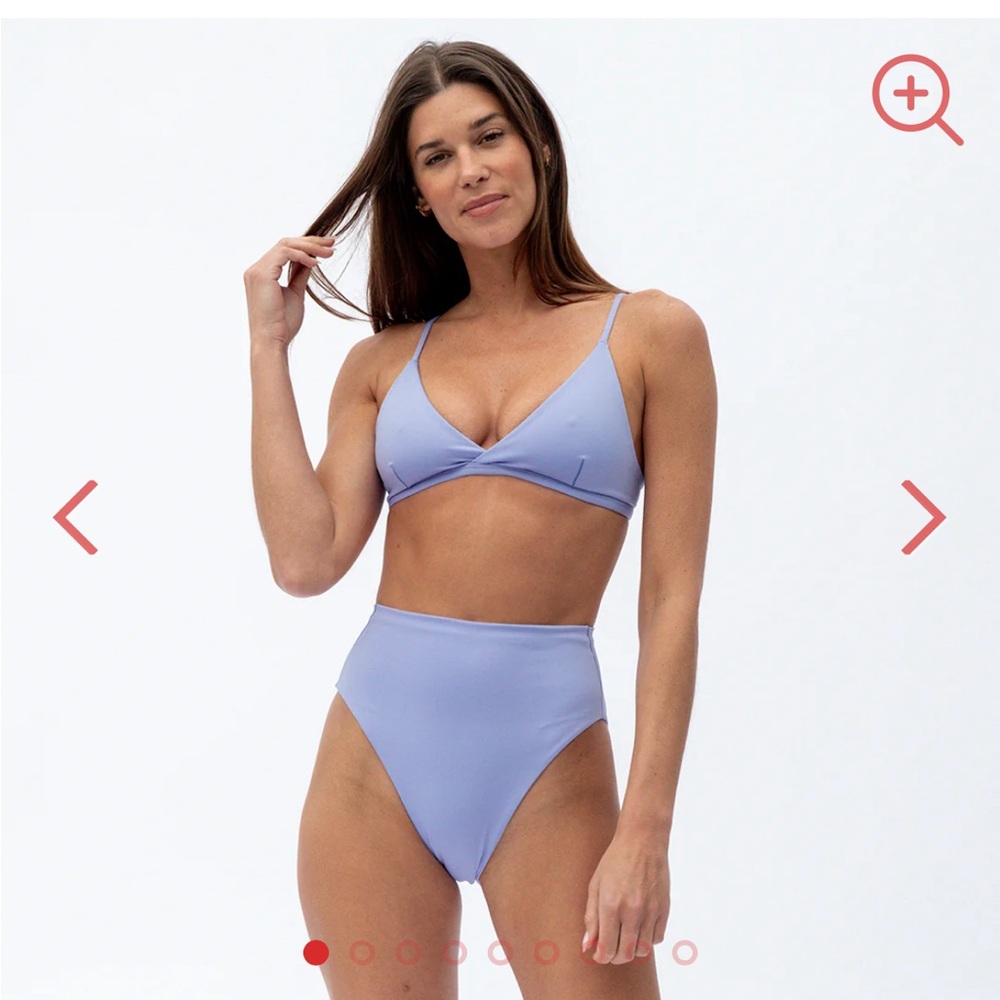 NWT Left on Friday Hi Hi Bottom. Color: Riptide (Periwinkle). Size Small.